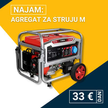 Učitajte sliku u preglednik galerije, Dnevni najam generatora za struju