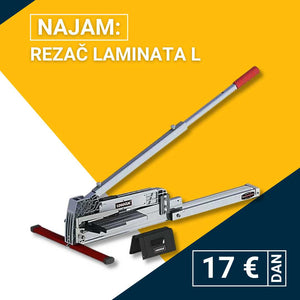 Najam rezača laminata