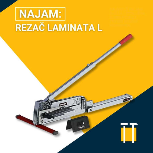Najam rezača laminata