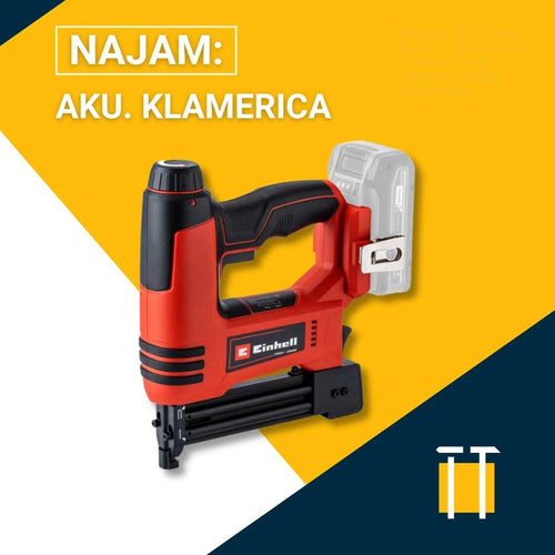 Najam akumulatorske klamerice