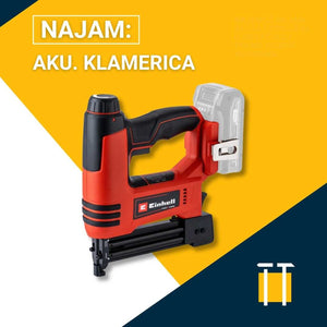Najam akumulatorske klamerice