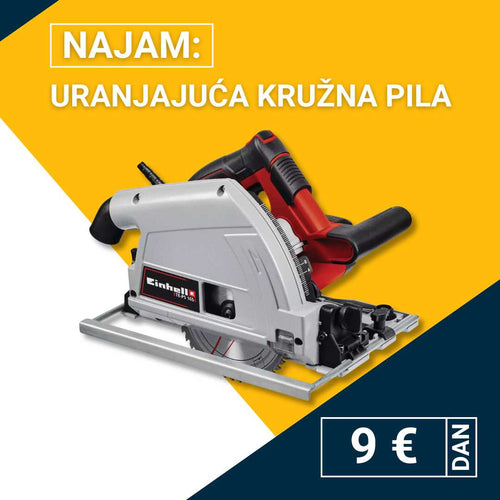 Najam uranjajuće kružne pile