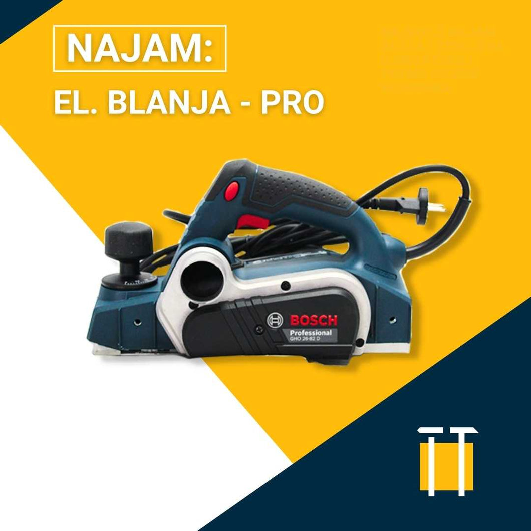 Najam električne blanje pro