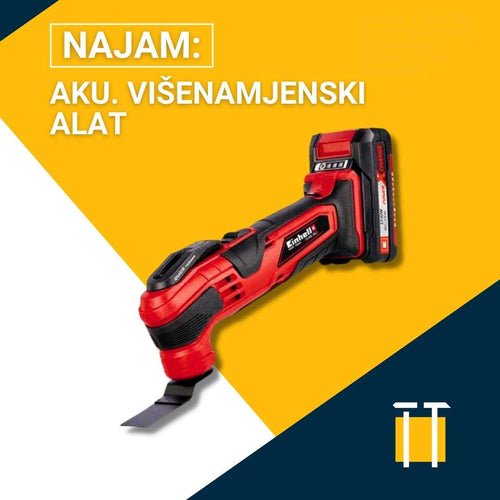 Aku. višenamjenski alat Einhell za najam