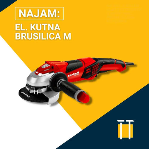 Najam električne kutne brusilice