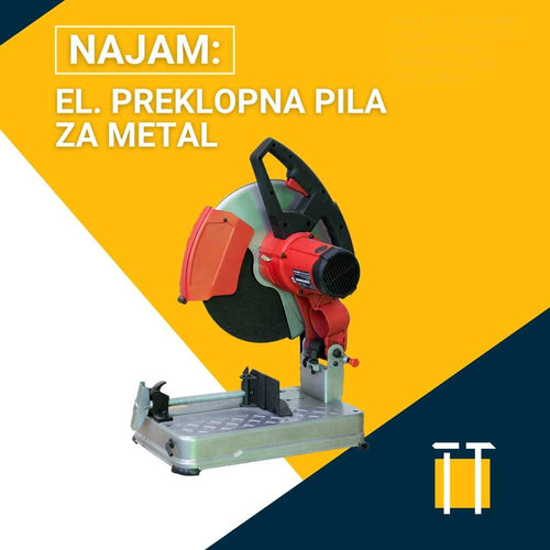 najam preklopne pile za željezo