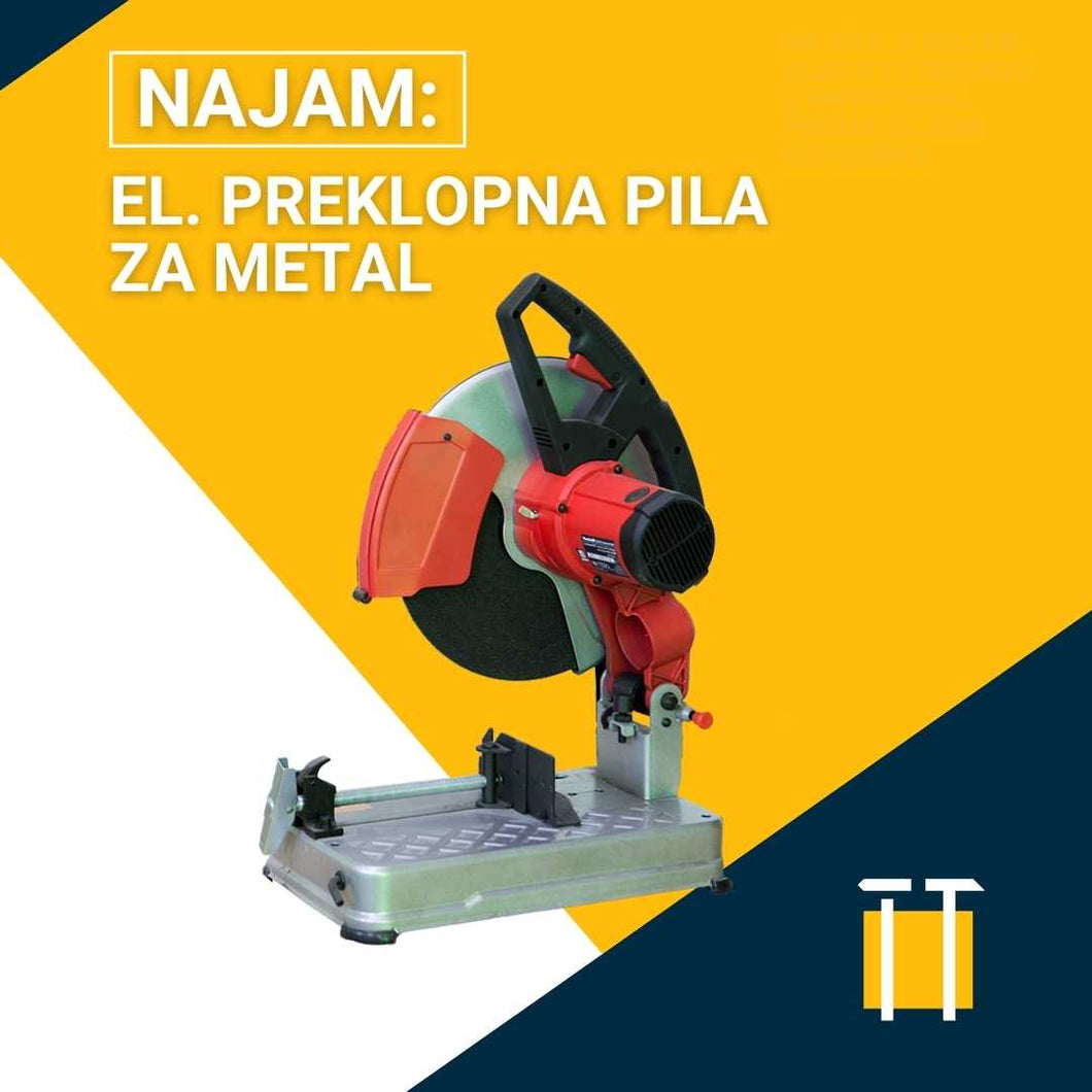 najam preklopne pile za željezo
