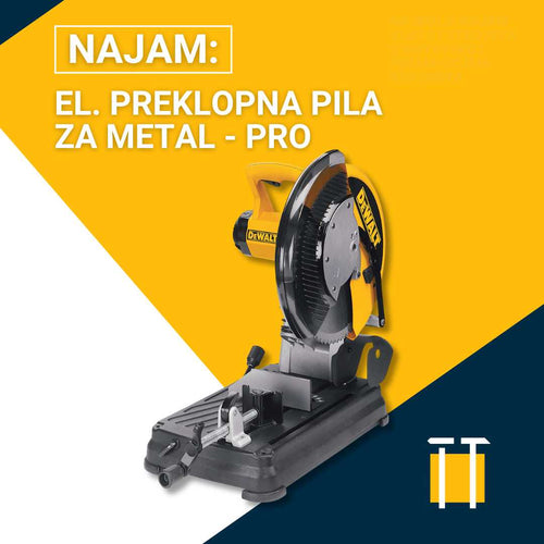 profesionalna preklopna pila za metal DeWalt