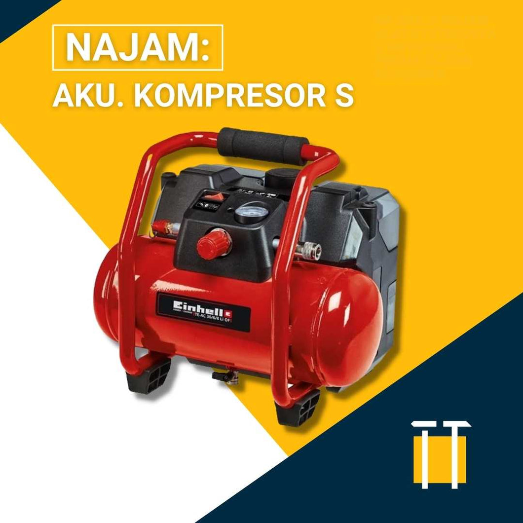 Najam akumulatorskog kompresora