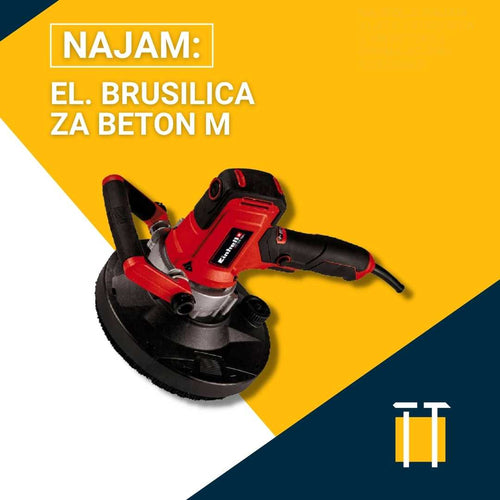 najam brusilice za beton