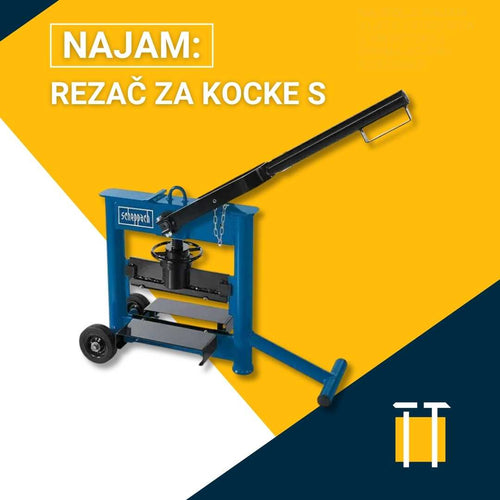 Najam rezača za kocke S
