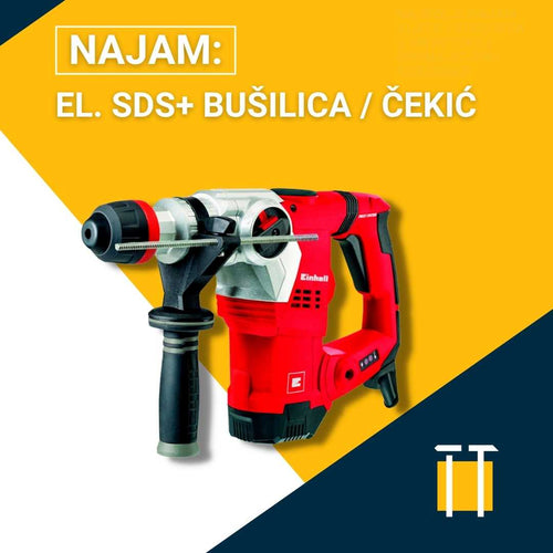 Najam SDS bušilice - čekića Einhell