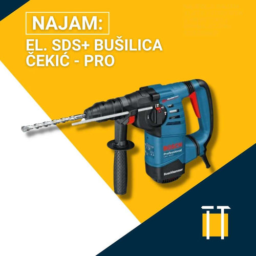 najam sds bosch bušilice čekića