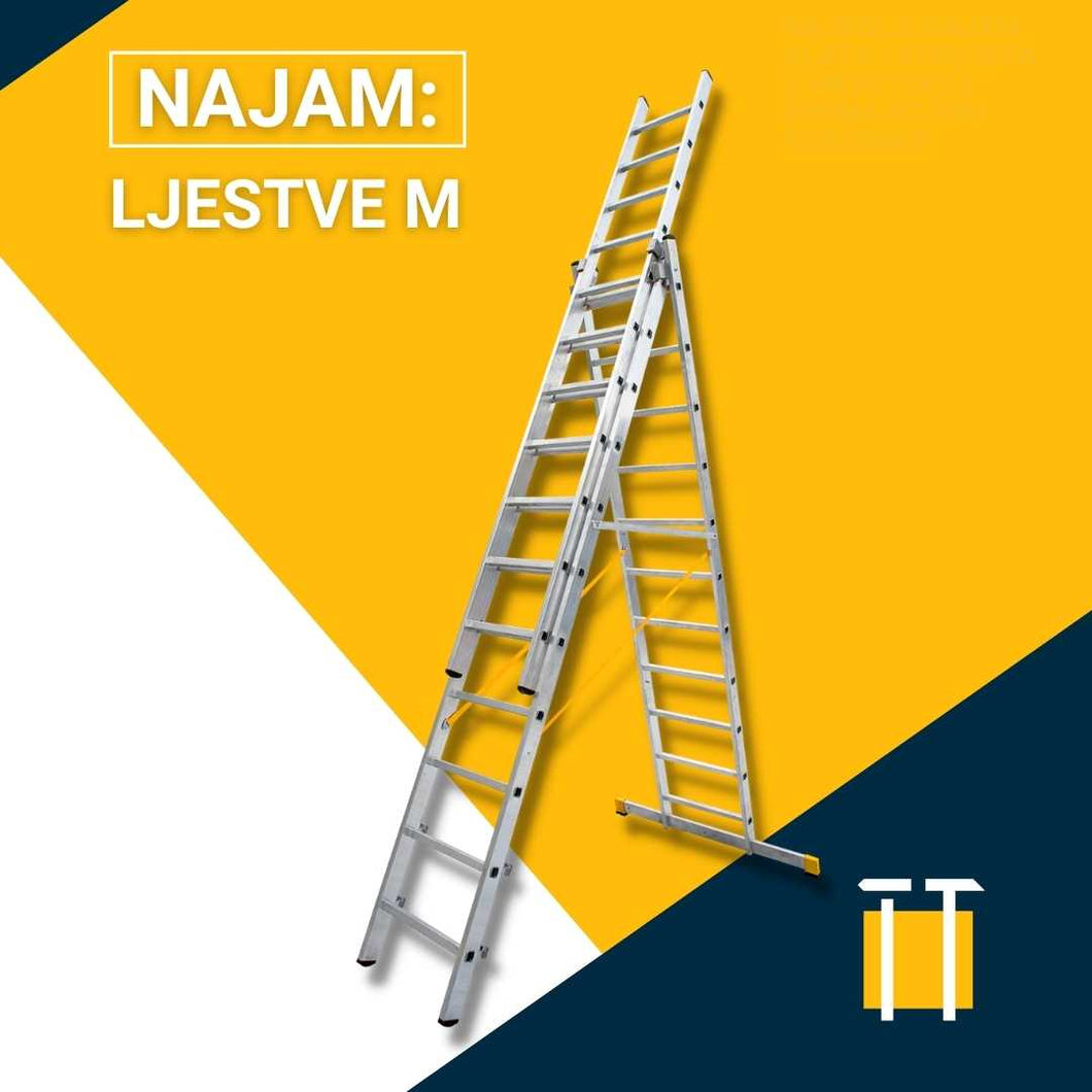 Najam ljestvi za visinske radove 3x9