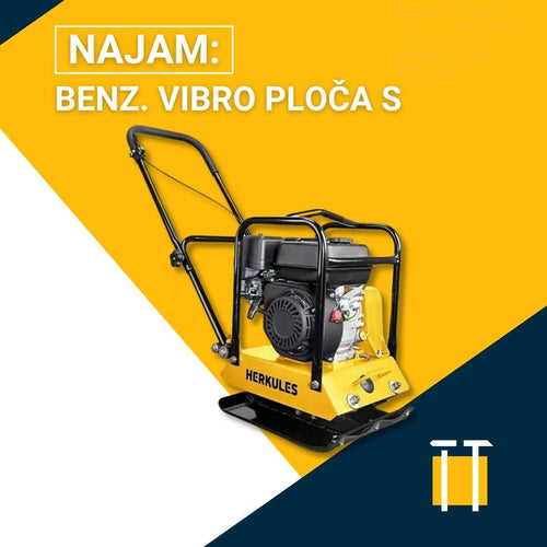 Najam benzinska vibro ploča