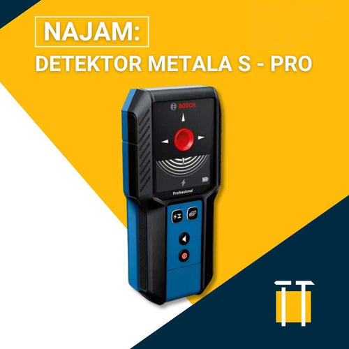 Najam detektora metala S - PRO