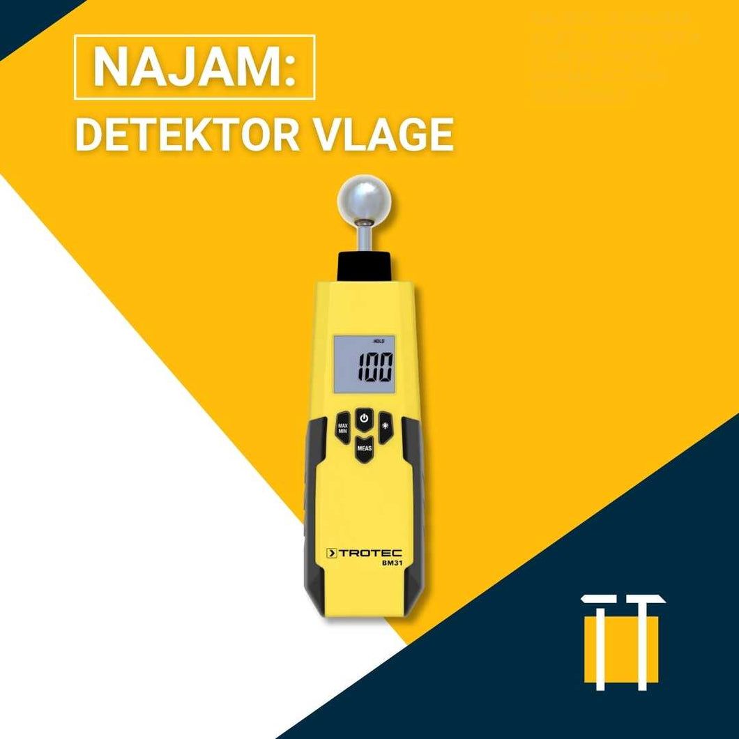 Najam ručnog detektora vlage