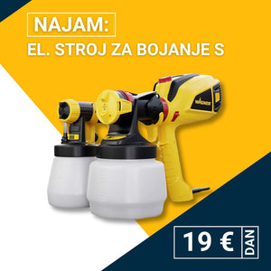 Najam el. stroja za bojanje S
