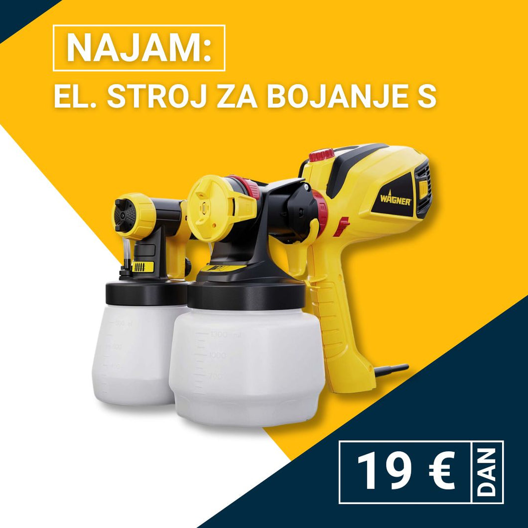 Najam el. stroja za bojanje S
