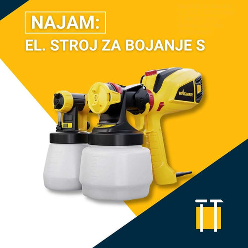Najam el. stroja za bojanje S