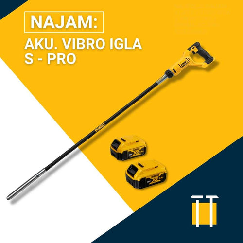 Najam vibro igle za beton