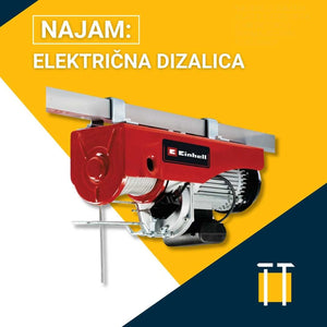 Najam električne dizalice