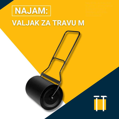 najam valjka za valjanje trave