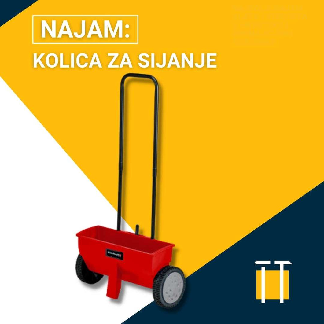 najam kolica za sijanje