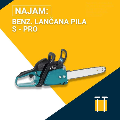 Najam benzinske lancane pile Makita