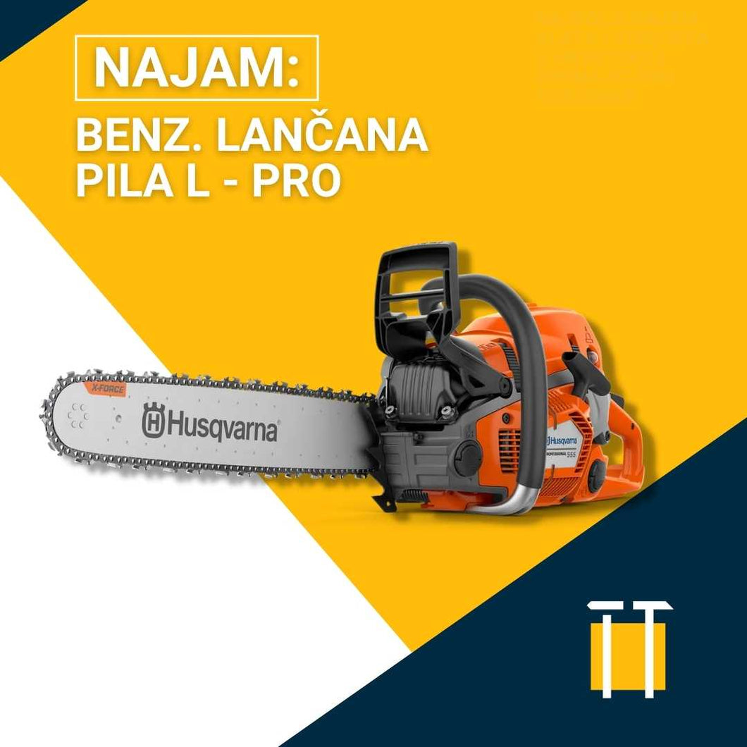 Najam benzinske motorne pile Husqvarna