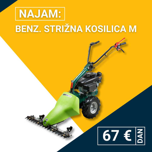 Najam benz. strižne kosilice M