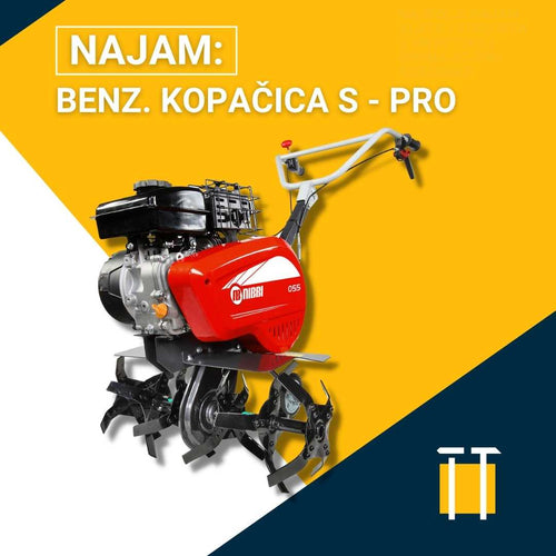 Najam benzinske kopačice za zemlju