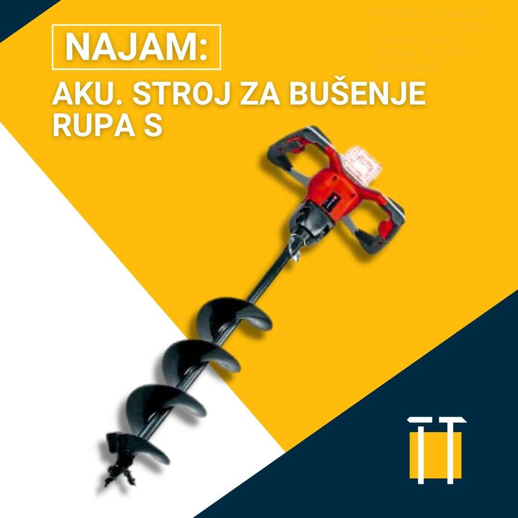 Najam akumulatorskog bušača zemlje