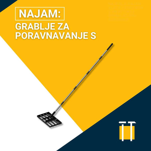 Najam grablji za poravnavanje S