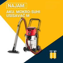 Učitajte sliku u preglednik galerije, najam baterijskog akumulatorskog građevinskog mokro suhog usisavača
