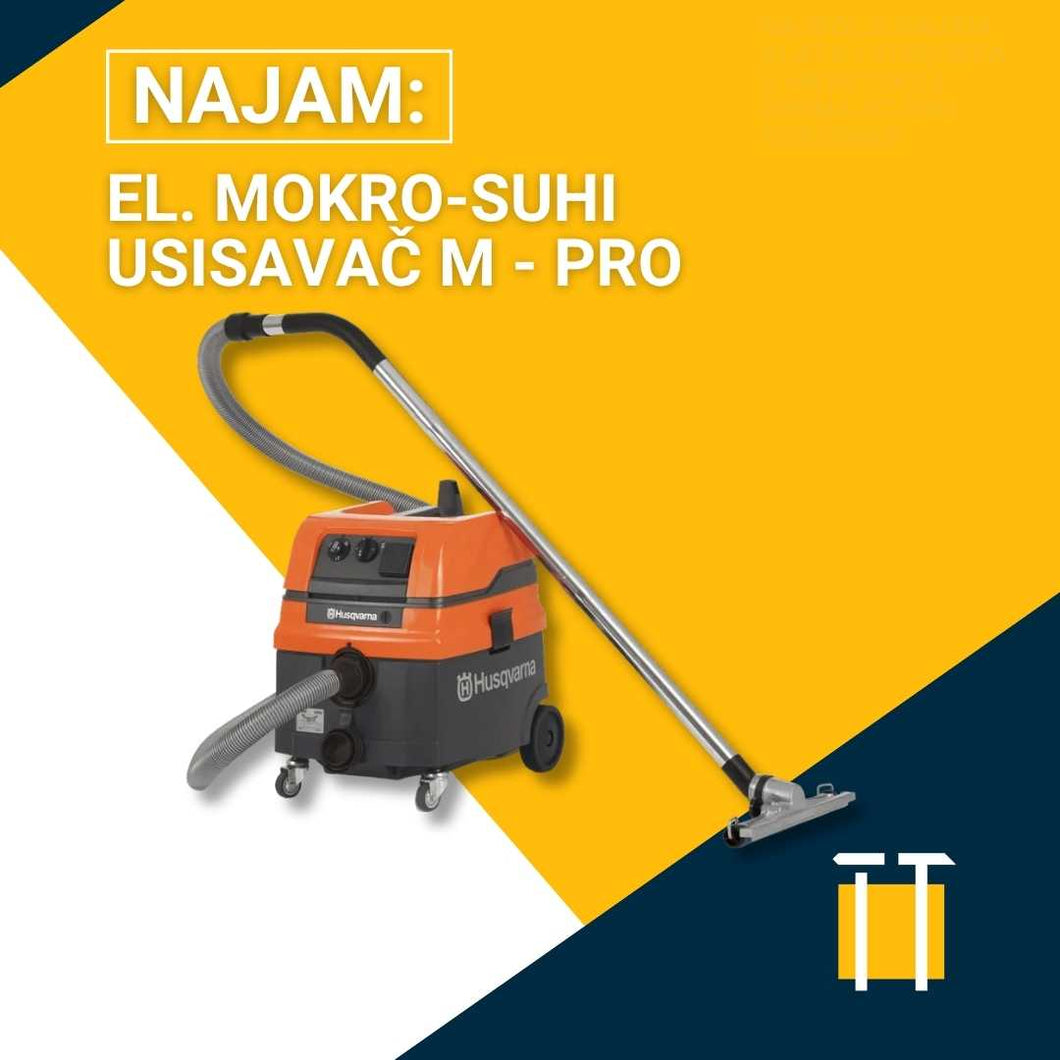 Najam električnog mokro-suhog usisavača M - PRO