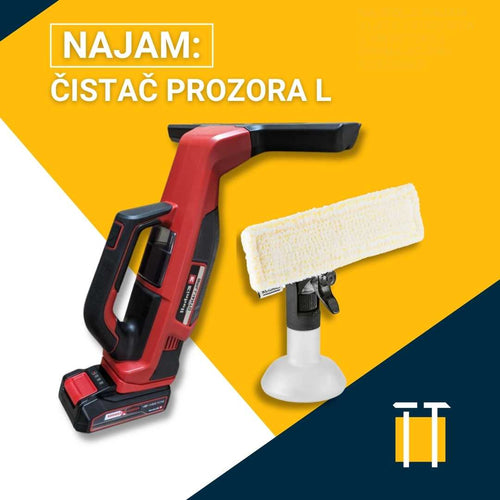 Najam čistača prozora L