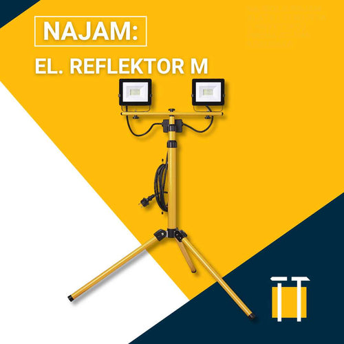 Najam el. reflektora M sa stalkom