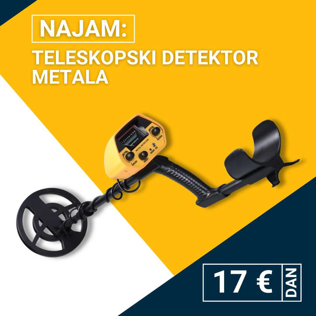 Najam teleskopskog detektora metala