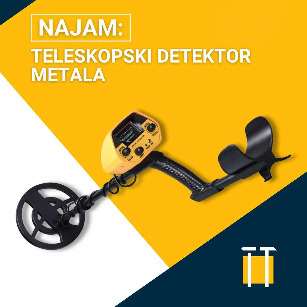 Najam teleskopskog detektora metala
