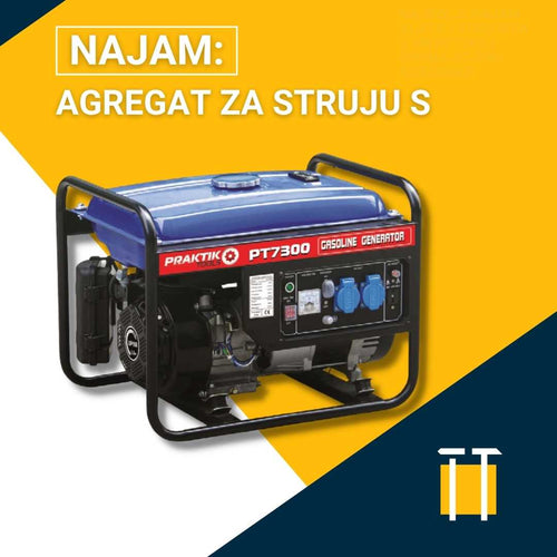 Dnevni najam agregata za struju