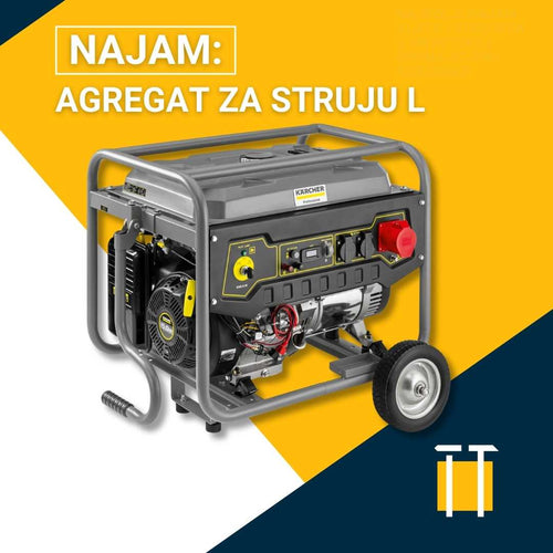 Najam agregata za struju L